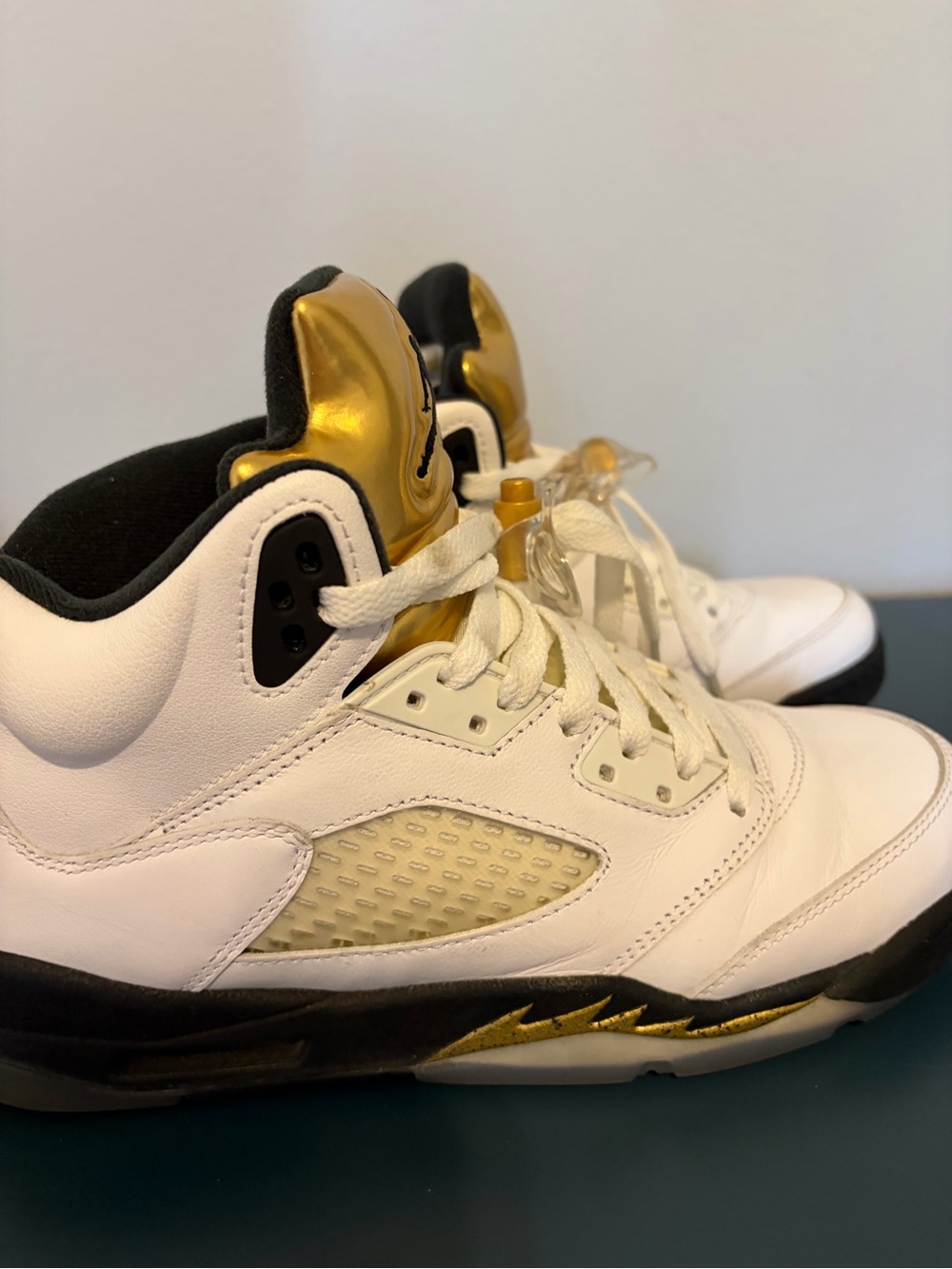 Retro Jordan 5 Metallic Gold